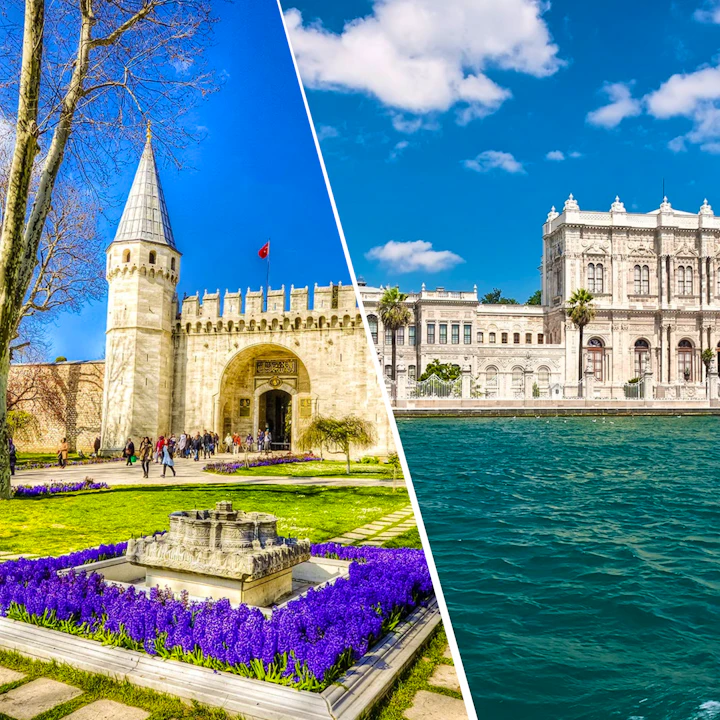 Dolmabahçe Palace and Topkapı Palace Tour